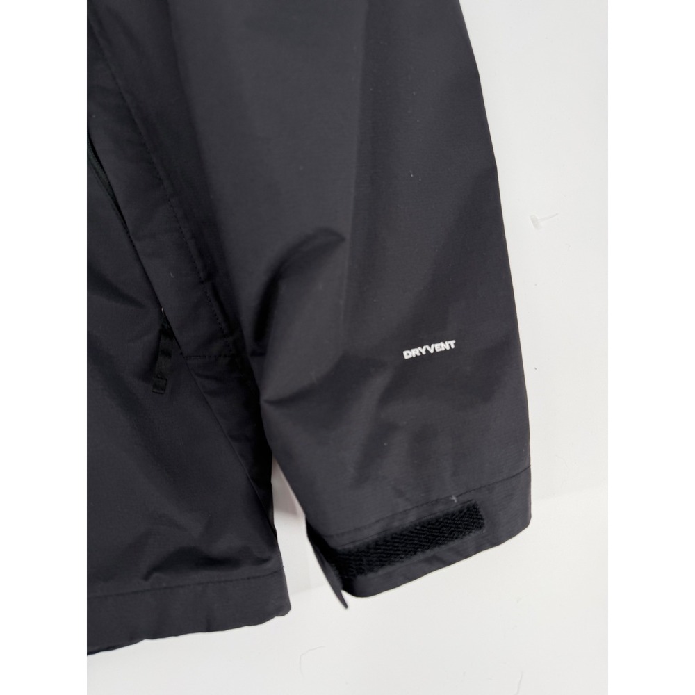 The North Face Mens DryVent Insulated Hooded Jacket Black Wiremax Logo Large - Picture 4 of 12